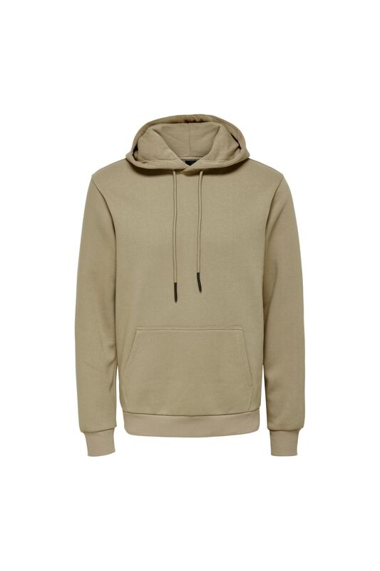 Only & Sons - Onsceres Hoodie Sweat Noos Erkek Gri Sweatshirt - 22018685