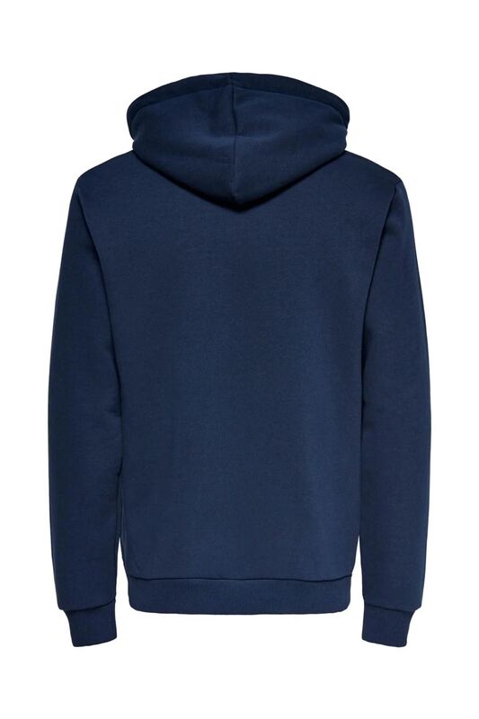 Onsceres Hoodie Sweat Noos Erkek Koyu Mavi Sweatshirt - 22018685