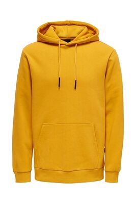 Only & Sons - Onsceres Hoodie Sweat Noos Erkek Sarı Sweatshirt - 22018685