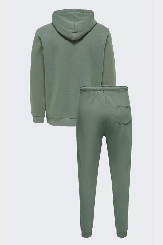Onsceres Pant & Hoodie Set Erkek Gri Eşofman Takımı - 22024660