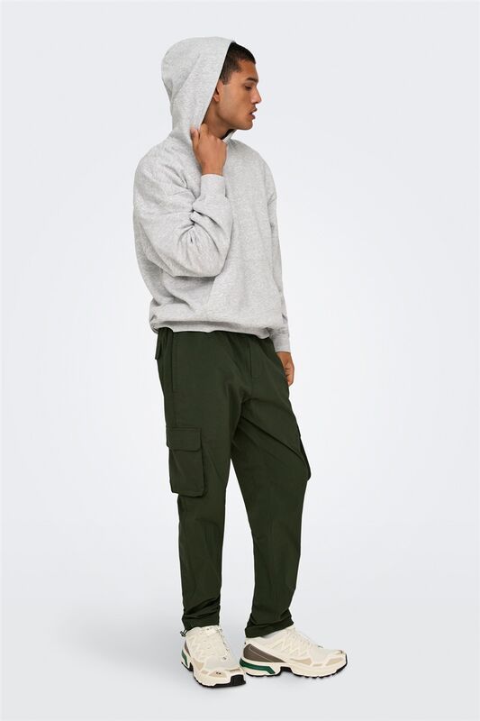 ONSCOMMON CARGO 0182 PANT NOOS Erkek Yeşil Eşofman Altı - 22029759