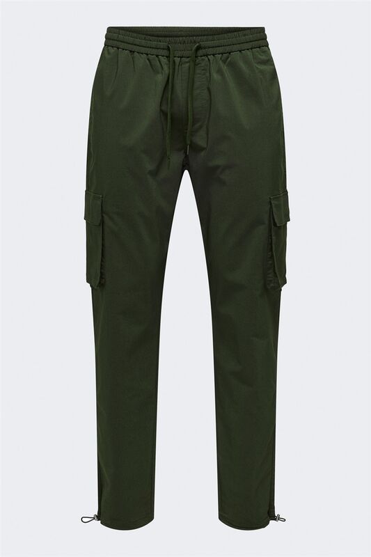 ONSCOMMON CARGO 0182 PANT NOOS Erkek Yeşil Eşofman Altı - 22029759
