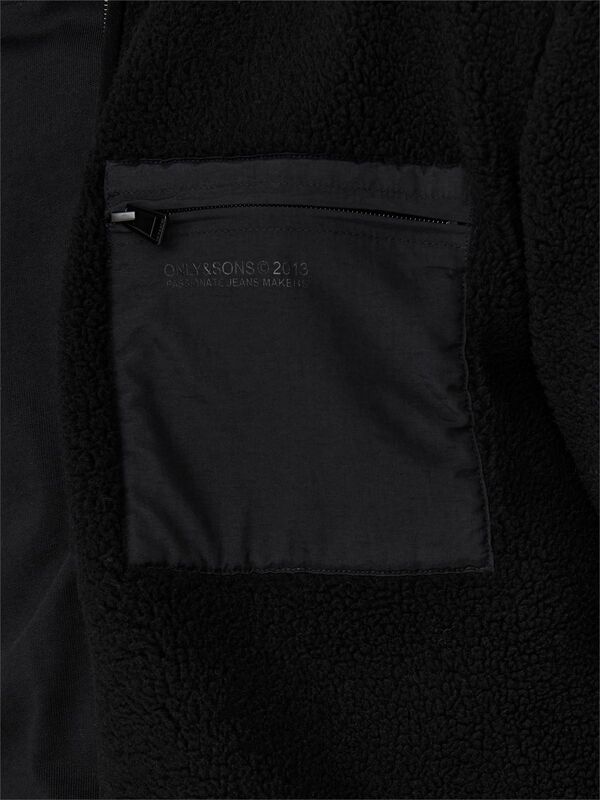 ONSDALLAS LIFE SHERPA JACKET OTW VD Erkek Black Ceket - 22025599