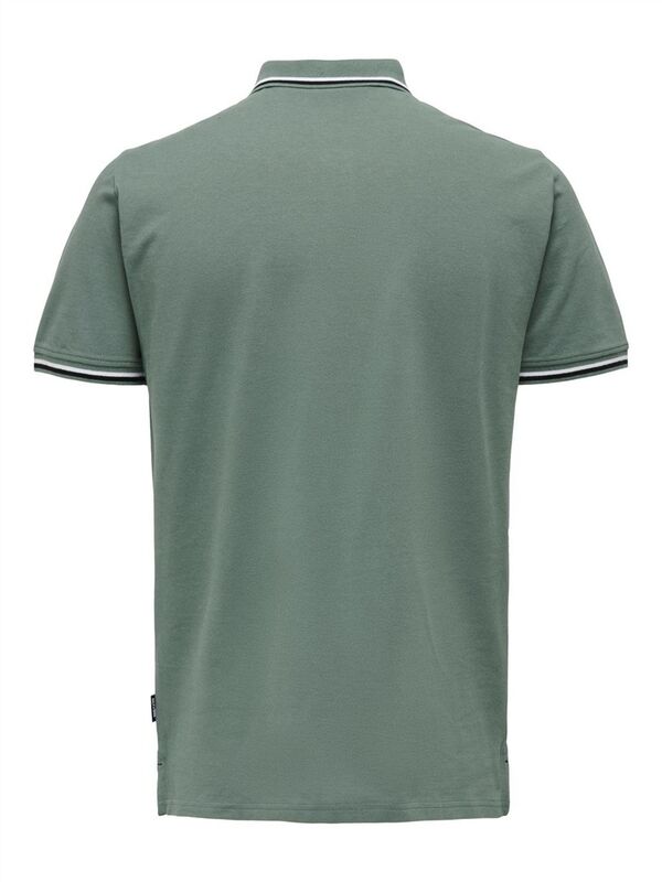 ONSFLETCHER LIFE SLIM SS POLO NOOS Erkek Yeşil Polo - 22024827