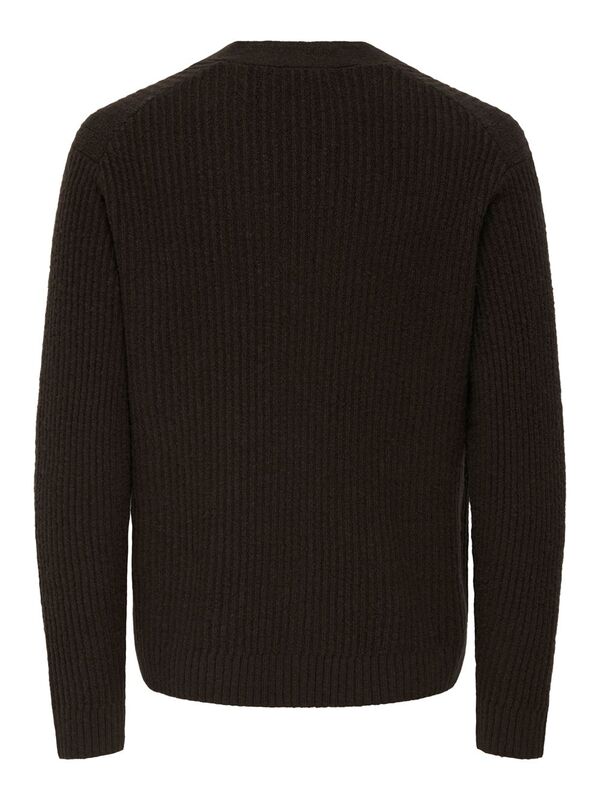 ONSFRAME RLX CARDIGAN KNIT Erkek Brown Hırka - 22033787
