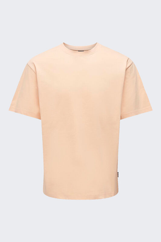 Only & Sons - ONSFRED LIFE RLX SS TEE NOOS Erkek Turuncu T-Shirt - 22022532