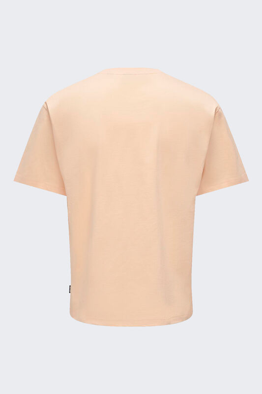 ONSFRED LIFE RLX SS TEE NOOS Erkek Turuncu T-Shirt - 22022532