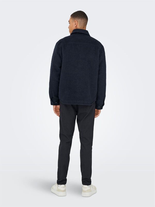 ONSGIO LF PADDED JACKET OTW Erkek Blue Mont - 22034092