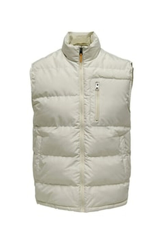 Only & Sons - ONSJAKE QUILTED VEST OTW Erkek Sarı Yelek - 22024229