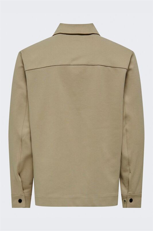 ONSJAKE WORKER JERSEY OVERSHIRT Erkek Kahverengi Ceket - 22026130