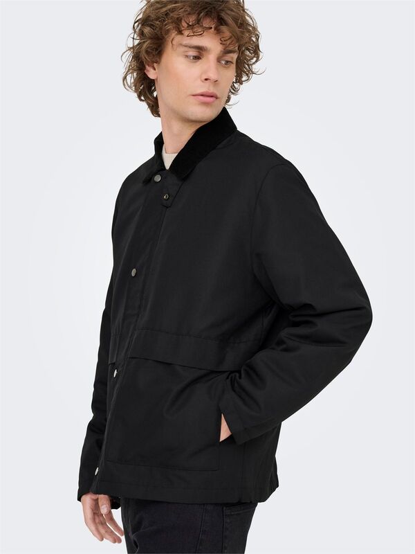 ONSKOSMO PADDED JACKET OTW VD Erkek Black Ceket - 22034856