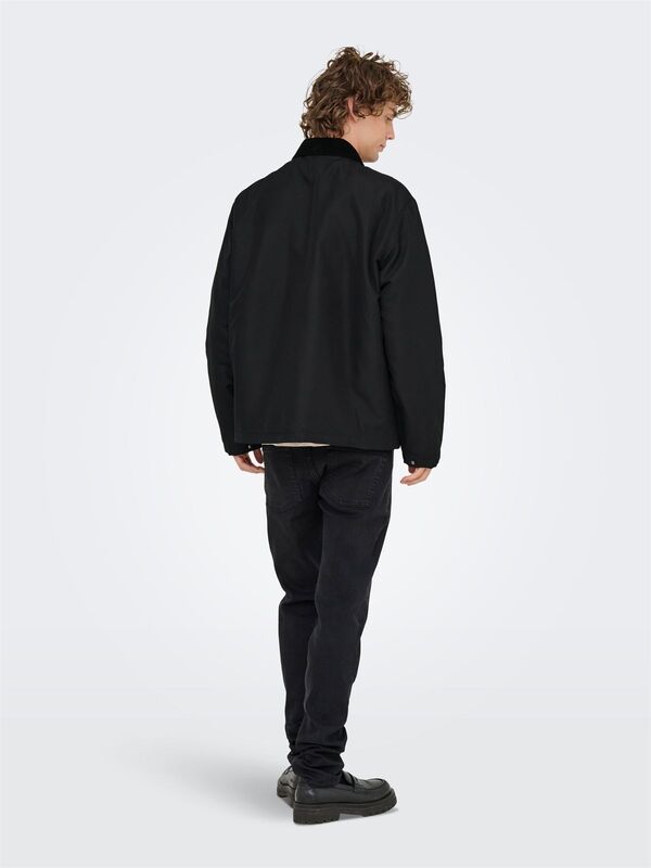 ONSKOSMO PADDED JACKET OTW VD Erkek Black Ceket - 22034856