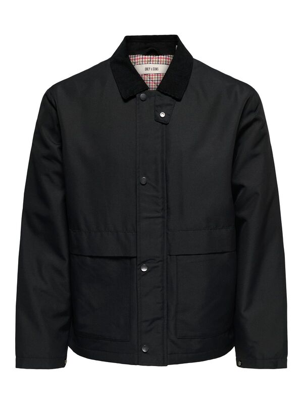 Only & Sons - ONSKOSMO PADDED JACKET OTW VD Erkek Black Ceket - 22034856