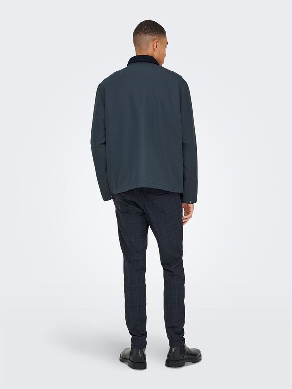 ONSKOSMO PADDED JACKET OTW VD Erkek Blue Ceket - 22034856