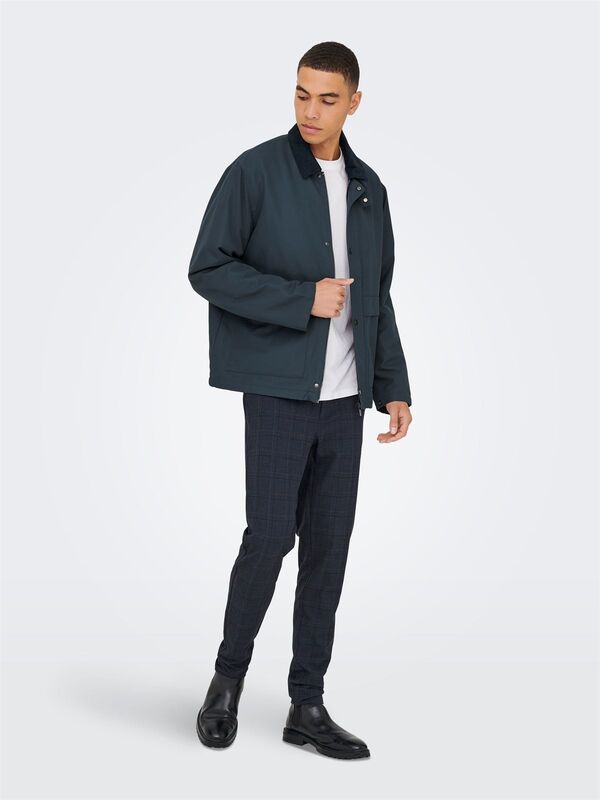 ONSKOSMO PADDED JACKET OTW VD Erkek Blue Ceket - 22034856