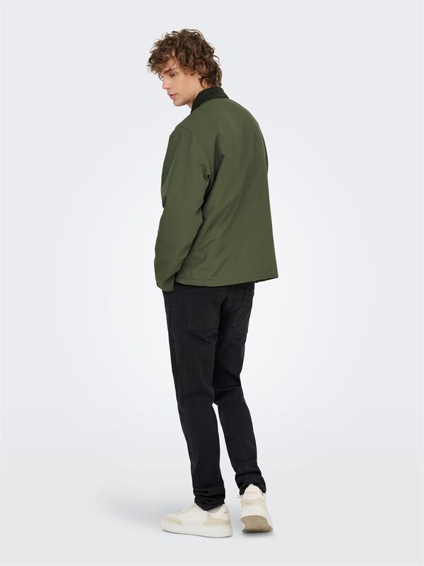 ONSKOSMO PADDED JACKET OTW VD Erkek Yeşil Ceket - 22034856