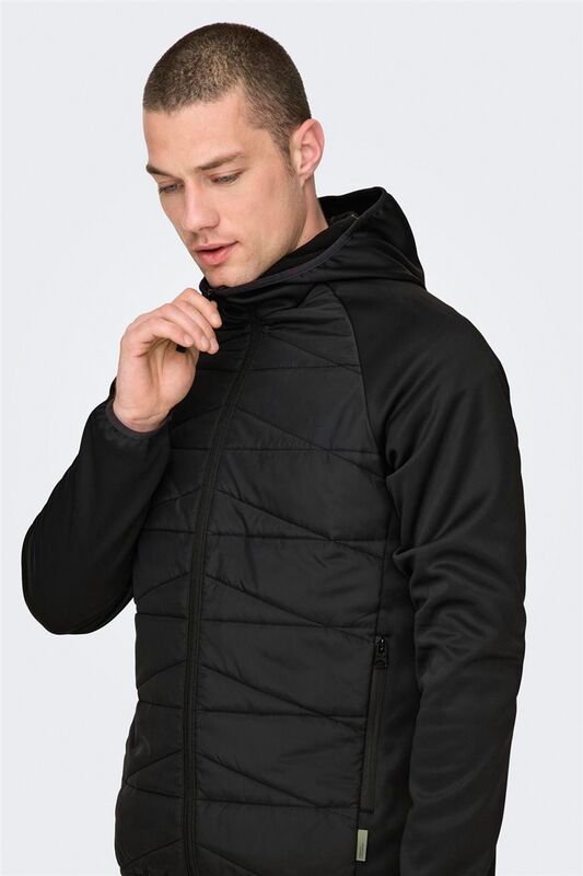 ONSLAN MIX JACKET OTW NOOS Erkek Siyah Mont - 22029643