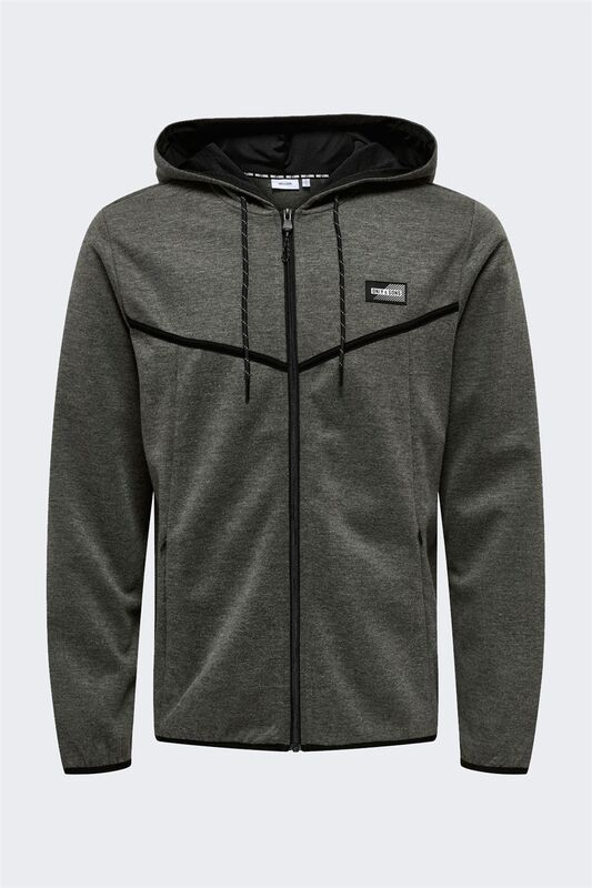 Only & Sons - ONSLIAM REG HOODIE TRACKSUIT NOOS Erkek Yeşil Sweatshirt - 22029842
