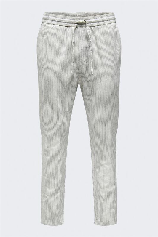 ONSLINUS CROP LIFE 0006 LIN MIX PNT NOOS Erkek Sarı Pantolon - 22024949
