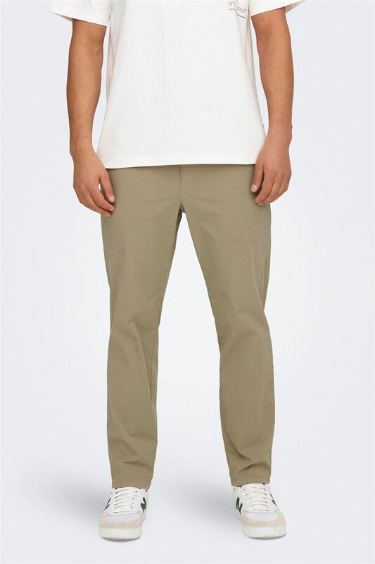 ONSLINUS TAPER 0183 PANT NOOS Erkek Kahverengi Pantolon - 22029765