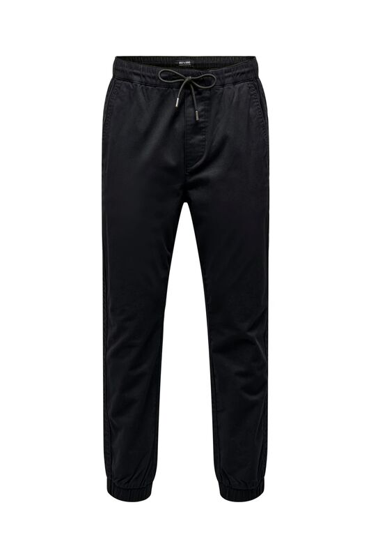 Onslinus Workwear Cuff Pant Erkek Siyah Pantolon - 22024458