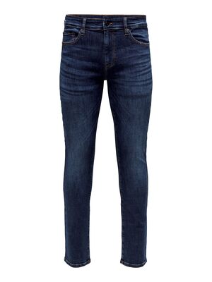 Only & Sons - ONSLOOM SLIM D. BLUE 6749 DNM JEANS NOOS Erkek Mavi Jean - 22026749