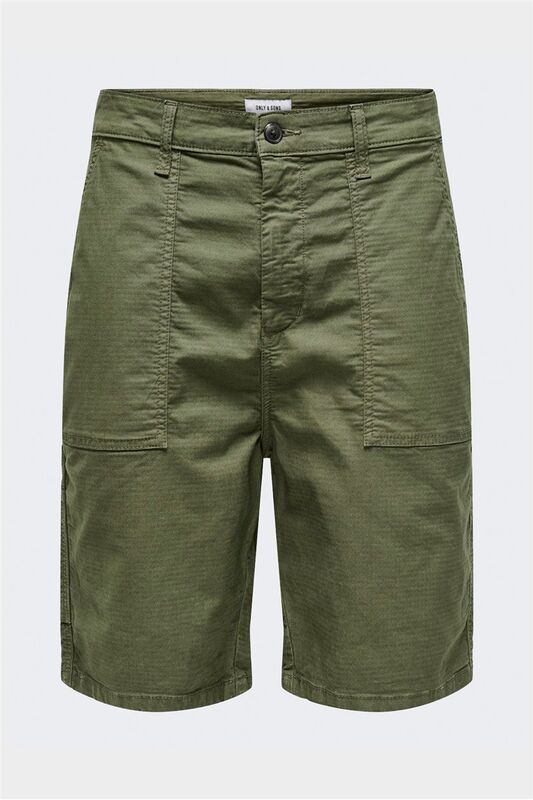 Only & Sons - ONSLOTUS 0172 SHORTS CS Erkek Olive Night Şort - 22029295