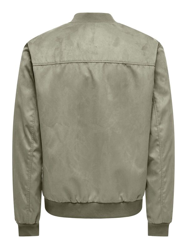 ONSLUCAS FAKE SUEDE BOMBER OTW NOOS Erkek Gray Mont - 22027463