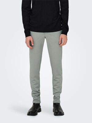 Only & Sons - ONSMARK SLIM GW 0209 PANT NOOS Erkek Gri Pantolon - 22010209