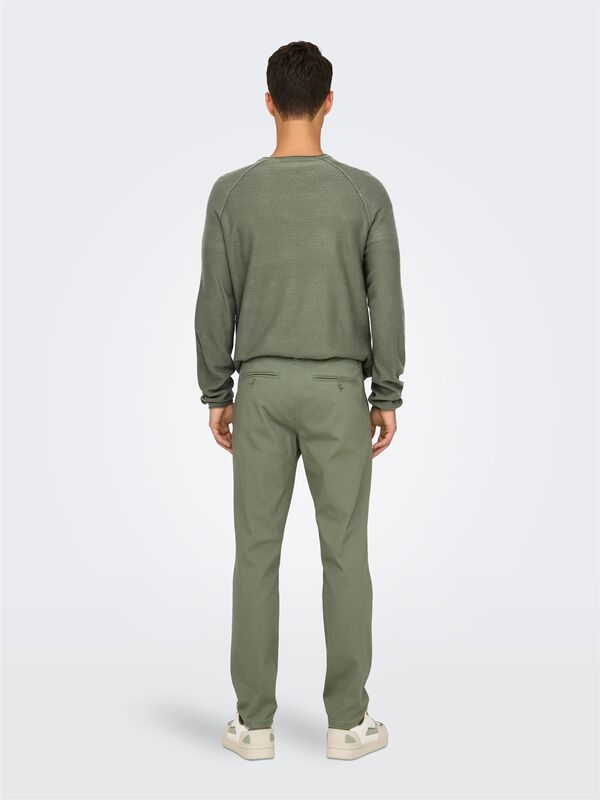 ONSMARK PETE LIFE SLM CHIN 0013 PNT NOOS Erkek Yeşil Pantolon - 22027773