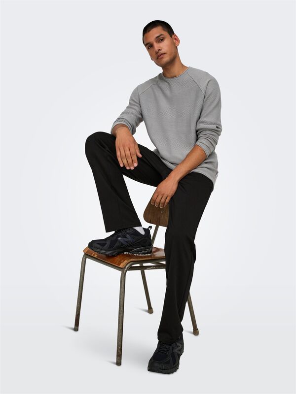 ONSMARK REGULAR 0209 PANT NOOS Erkek Siyah Pantolon - 22033199