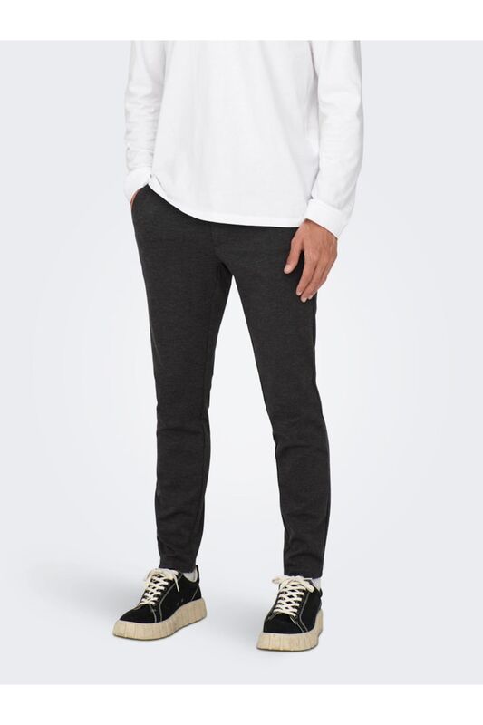 Only & Sons - ONSMARK SLIM GW 0209 PANT NOOS Erkek Gri Pantolon - 22010209