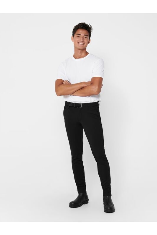 ONSMARK SLIM GW 0209 PANT NOOS Erkek Siyah Pantolon - 22010209