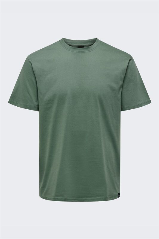ONSMAX LIFE SS STITCH TEE NOOS Erkek Yeşil T-Shirt - 22025208