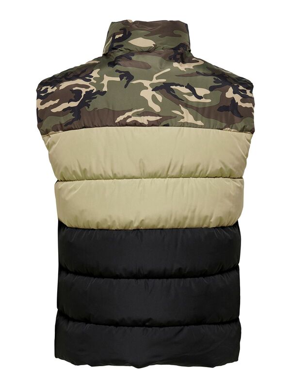 ONSMELVIN LIFE PUFFER VEST OTW VD Erkek Yeşil Yelek - 22022232