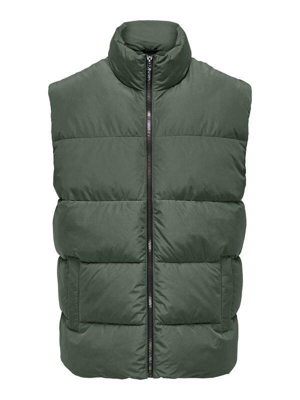ONSMELVIN LIFE PUFFER VEST OTW VD Erkek Turuncu Yelek - 22022232