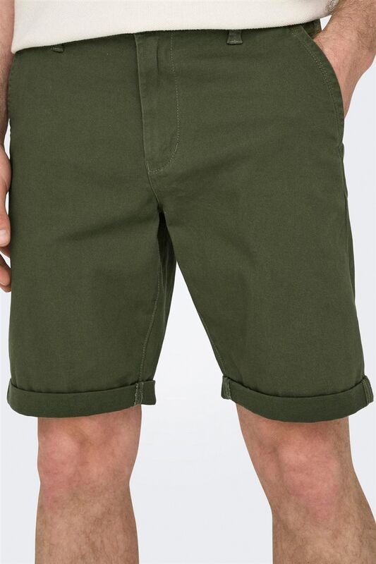 ONSPETER LIFE REGULAR 0013 SHORTS NOOS Erkek Yeşil Şort - 22027905