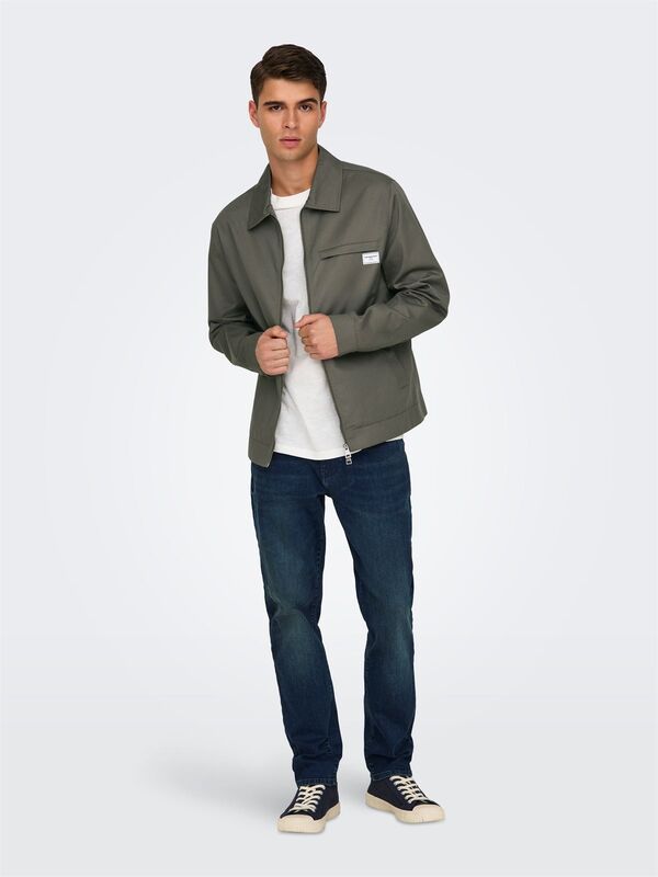 ONSRALPH TC JACKET OTW VD Erkek Major Brown Ceket - 22031633