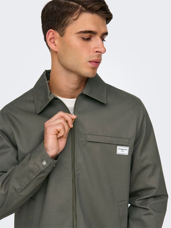 ONSRALPH TC JACKET OTW VD Erkek Major Brown Ceket - 22031633