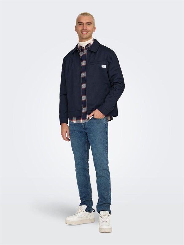 ONSRALPH TC JACKET OTW VD Erkek Night Sky Ceket - 22031633