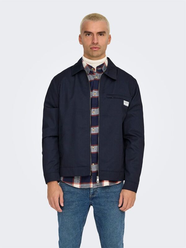 ONSRALPH TC JACKET OTW VD Erkek Night Sky Ceket - 22031633