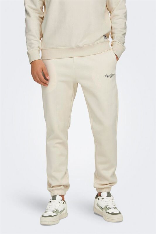 ONSRILEY REG SWEAT PANTS VD Erkek Beyaz Eşofman Altı - 22030142