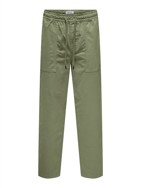ONSSINUS WORKWEAR LOOSE 0022 PANT Erkek Yeşil Eşofman Altı - 22029915