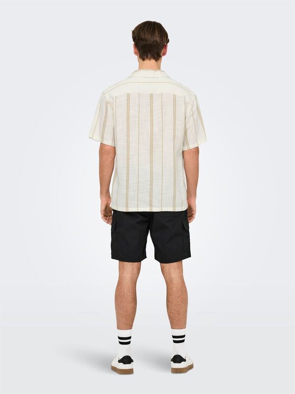 ONSSTEPAN LOOSE FIT 006 SHIRT Erkek White Gömlek - 22033631