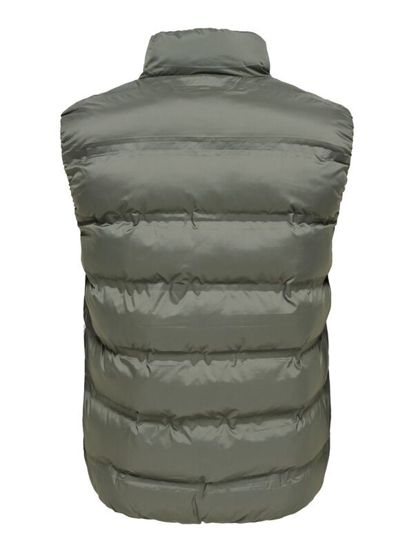 ONSUNION SEAMLESS LIFE PUFFER VEST OTW Erkek Gri Yelek - 22034830