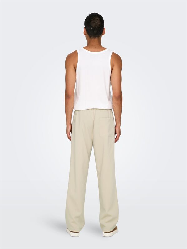 ONSWILL 0292 LOOSE STRING PANT NOOS Erkek Gri Pantolon - OS22033466