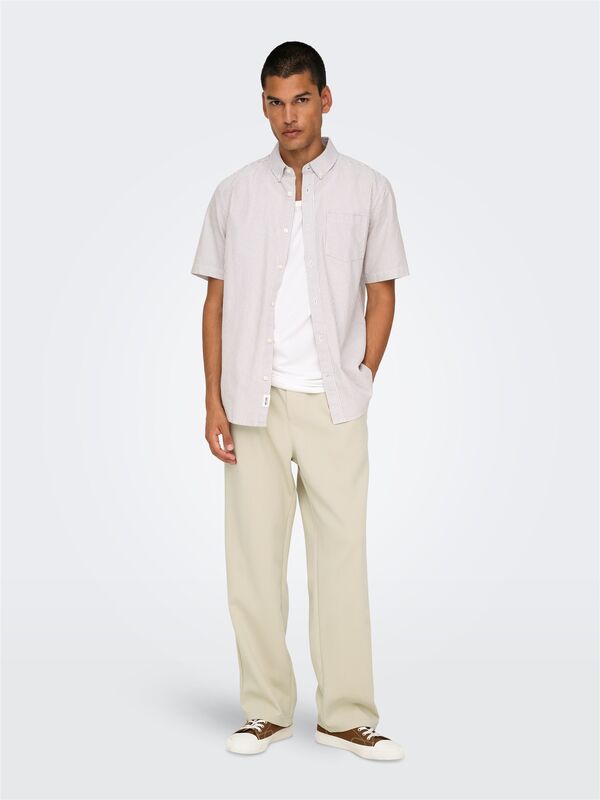 ONSWILL 0292 LOOSE STRING PANT NOOS Erkek Gri Pantolon - OS22033466