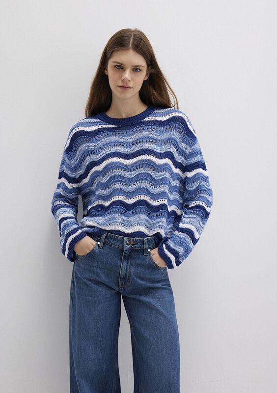 ORME KAZAK Kadın Derin Lacivert Kazak - M1710639