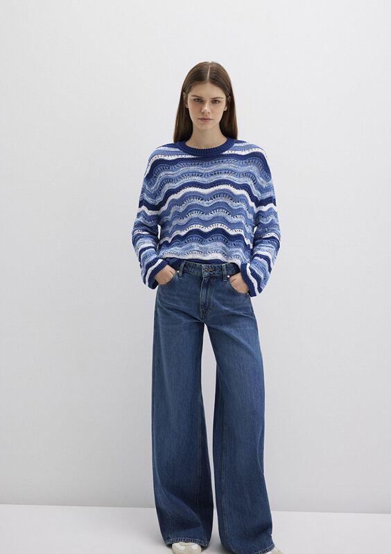 ORME KAZAK Kadın Derin Lacivert Kazak - M1710639