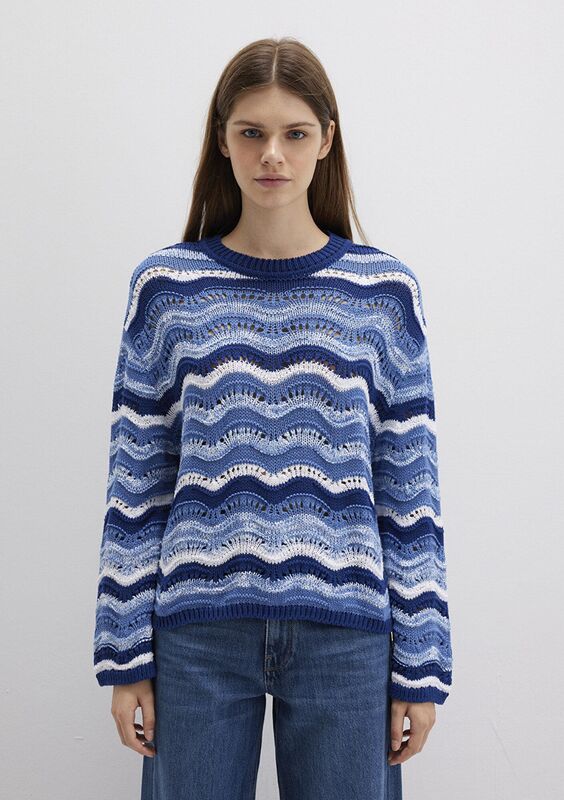 ORME KAZAK Kadın Derin Lacivert Kazak - M1710639